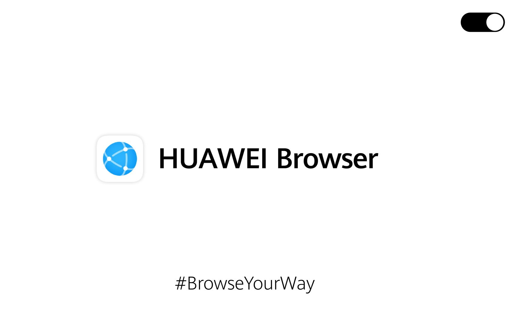 Surfen mit HUAWEI Browser