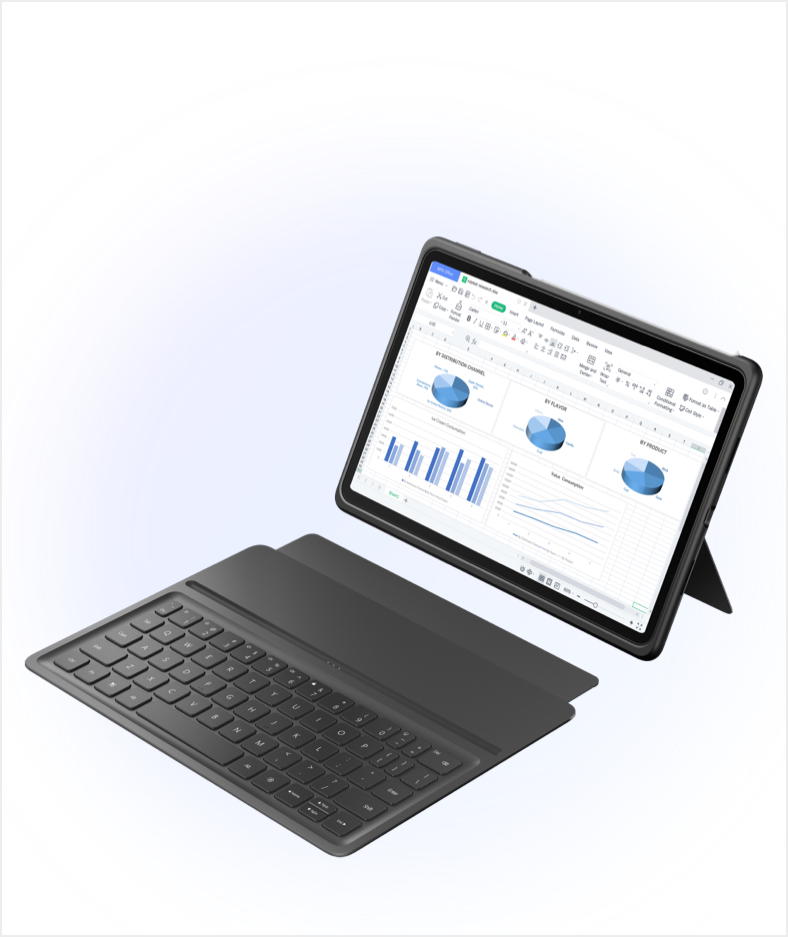 华为智能键盘（适用于 HUAWEI MatePad 11'' 2023）可拆分设计