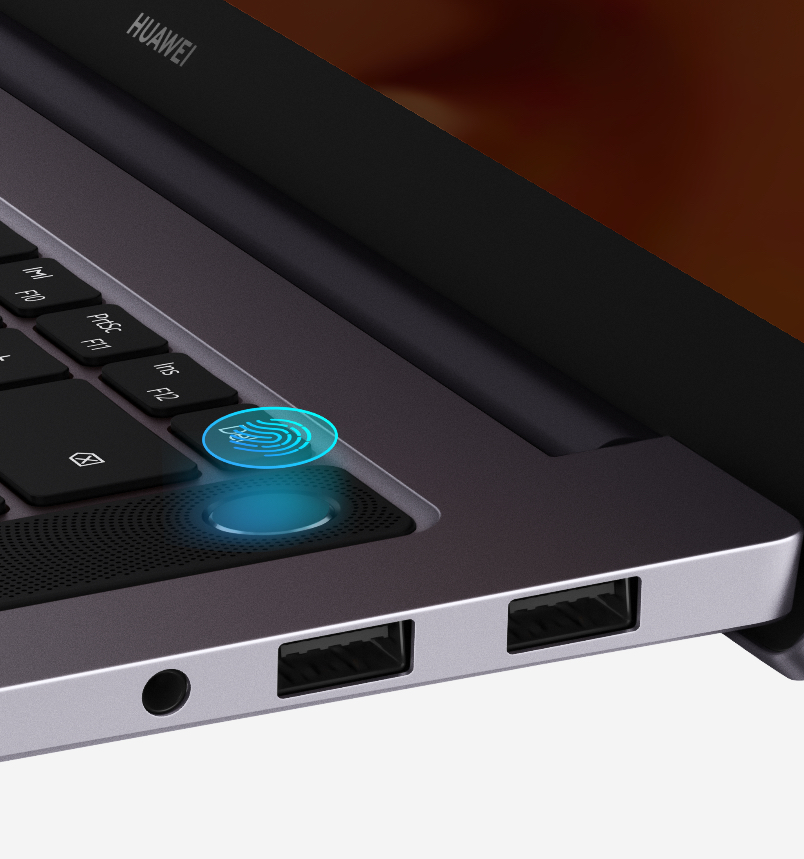 HUAWEI MateBook D 16 AMD 2021 Fingerprint Power Button