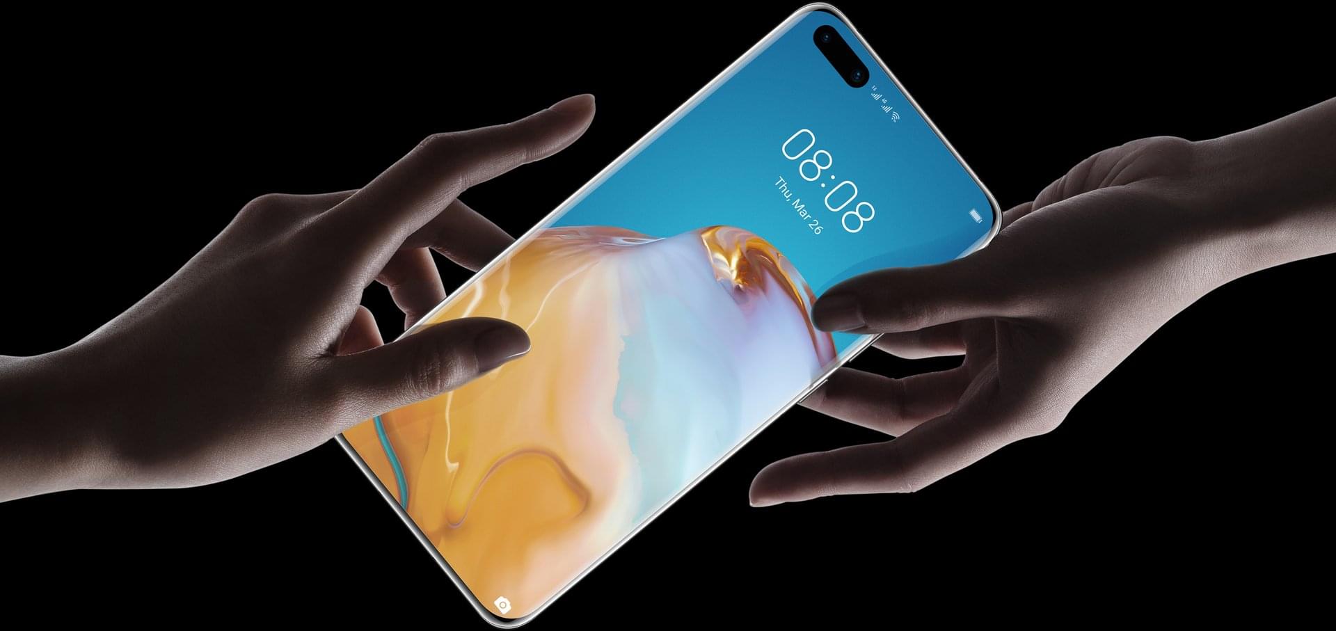 huawei p40 pro+ design touch and feel