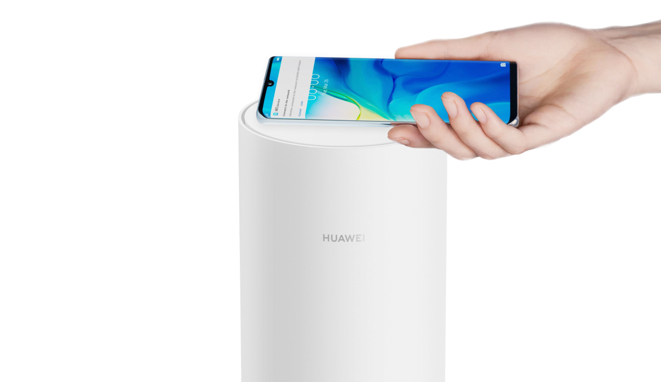 Huawei Share, appuyez pour vous connecter