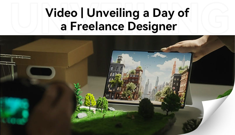 UNVEILING A DAY OF A FREELANCE DESIGNER 