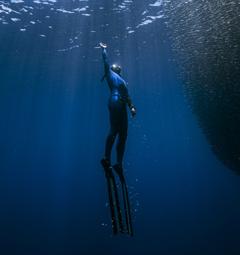 HUAWEI WATCH Ultimate free diving mode