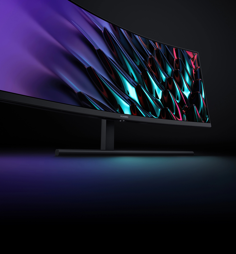 34-inch curved screen