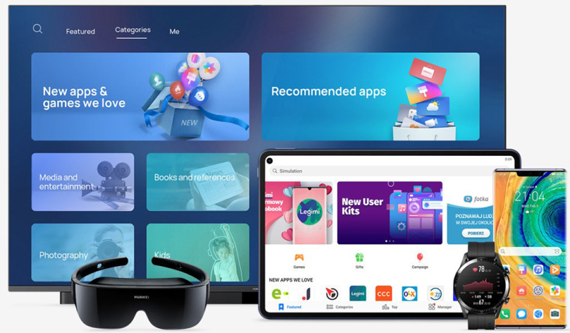 HUAWEI AppGallery: η Huawei παρουσιάζει την 3η μεγαλύτερη πλατφόρμα εφαρμογών στον κόσμο και πρώτη μεγάλη εναλλακτική επιλογή για τους καταναλωτές τα τελευταία δέκα χρόνια.