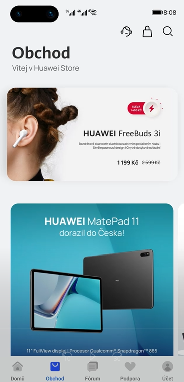 Nakupujte s Huawei