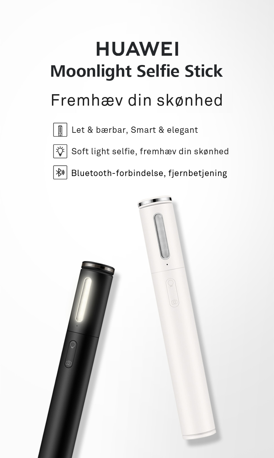 Vask vinduer lodret Array HUAWEI Moonlight Selfie Stick - HUAWEI Denmark