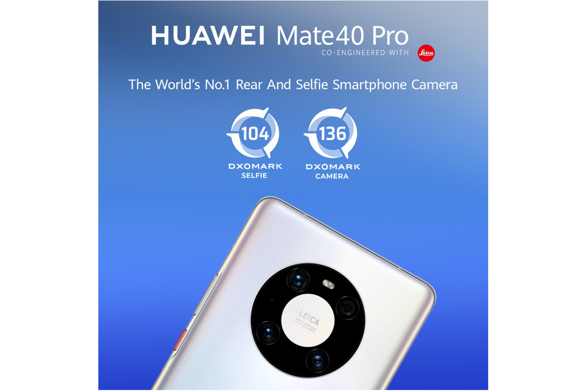 HUAWEI Mate 40 Pro: lle ennätyspisteet DxOMarkin testissä – uutuuspuhelimessa on markkinoiden paras kamera