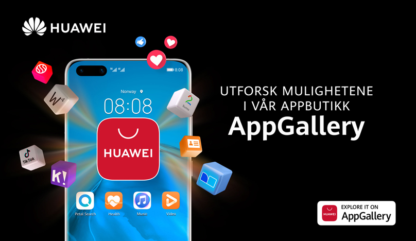 Huawei AppGallery: Visjonen for Huaweis nye økosystem