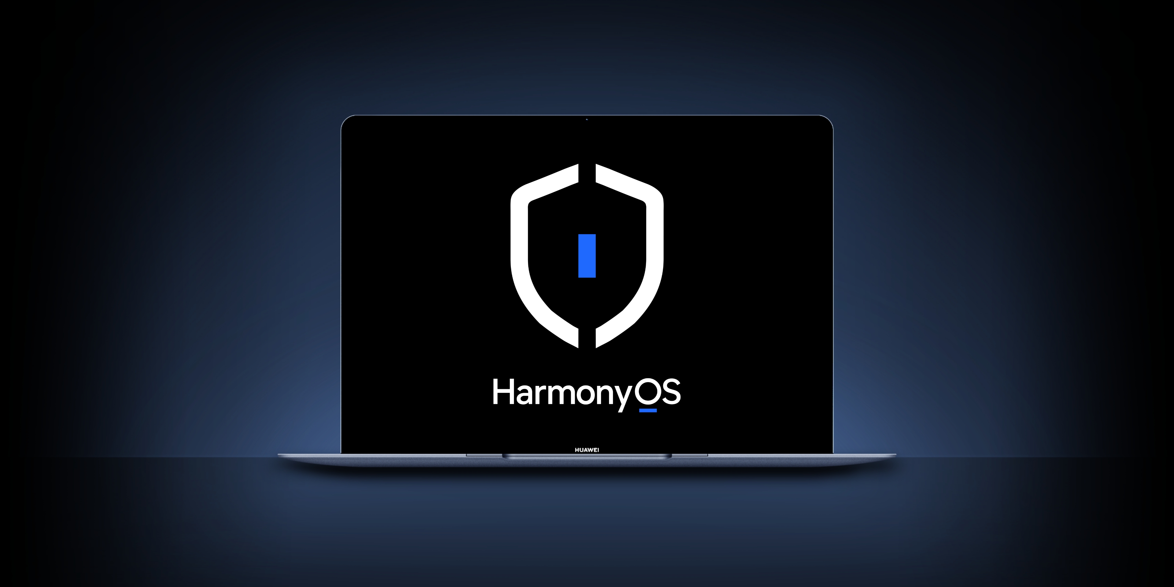 HarmonyOS 6 的产品正面图及鸿蒙界面图，展示了 HarmonyOS 6 操作系统的原生安全功能。