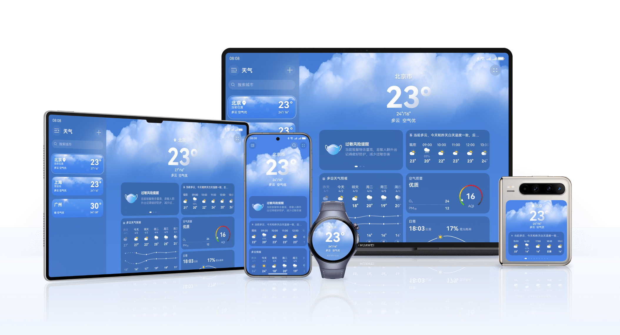 华为天气-产品主页