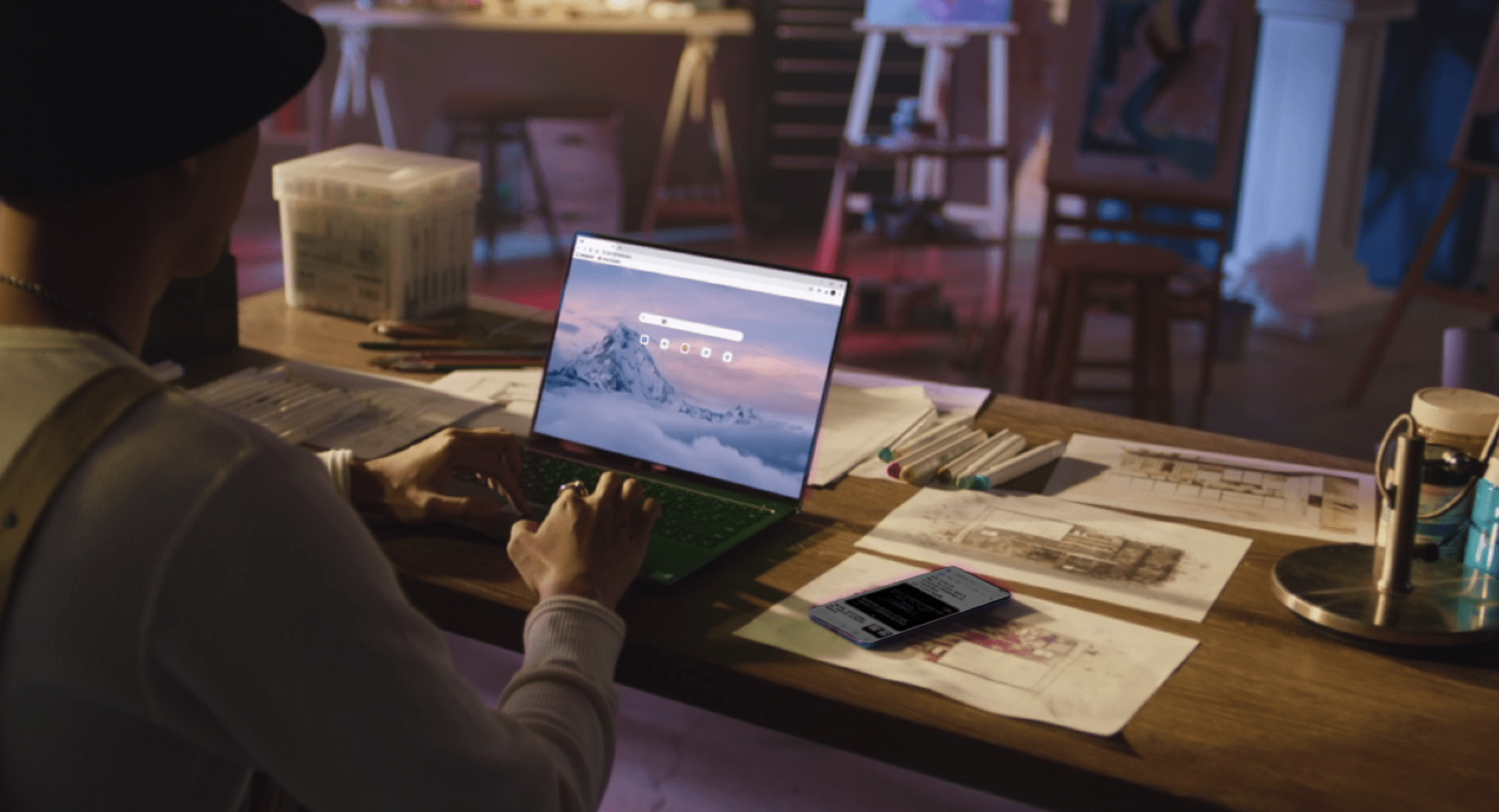 华为浏览器-主页