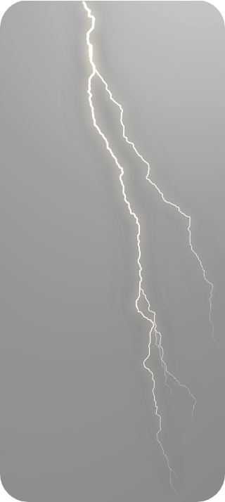 7 大动态天气背景之雷阵雨：实时模拟雷电与雨滴轨迹的沉浸式界面