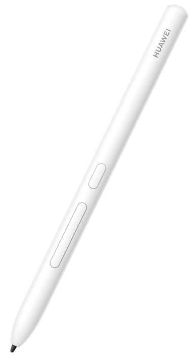 两支 HUAWEI M-Pen 3 Mini 正面图，展现了手写笔的外观设计