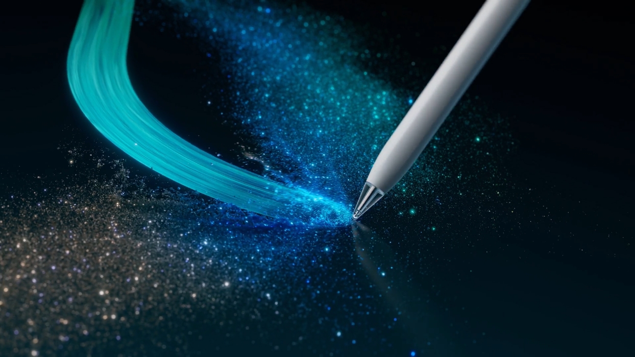 HUAWEI M-Pencil Pro 支持星闪链接,超低延时连接更稳定。