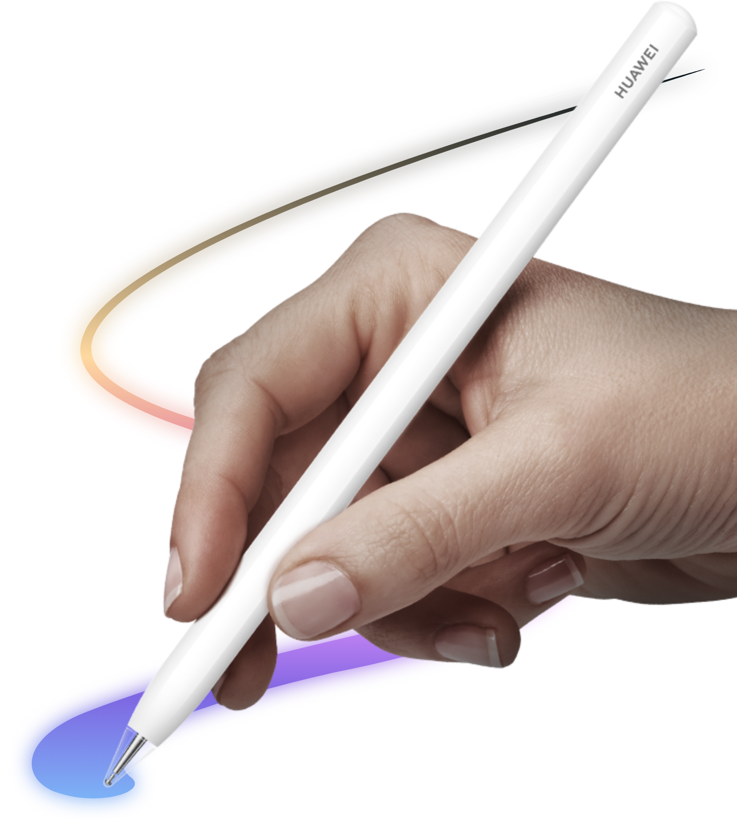 HUAWEI M-Pencil Pro 三种笔尖。