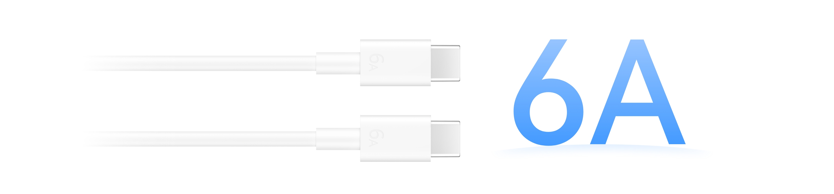 华为冰糖全能充电器 (Max 66W) 附赠的原装 USB-C to USB-C 数据线