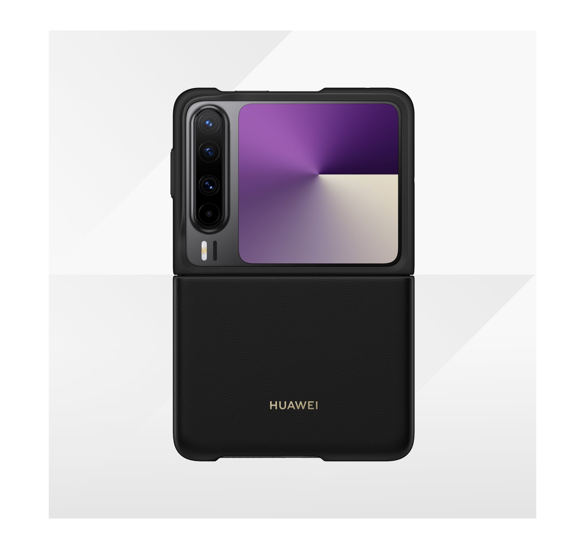 HUAWEI Pura X 純正ショルダーケース 黒 HUAWEI Pura X 超薄素皮保护壳- 华为官网