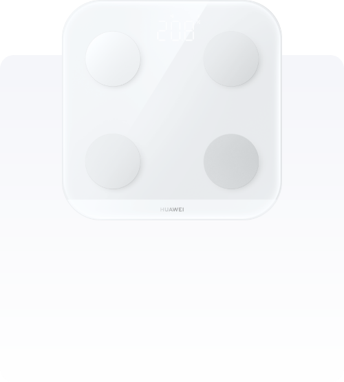 华为智能体脂秤 3 蓝牙版凝霜白