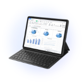 华为智能键盘 适用于 HUAWEI MatePad 2023 款 两种形态