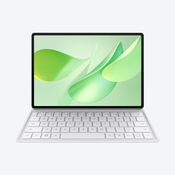 华为智能磁吸键盘（适用于 HUAWEI MatePad Air）展示三种颜色，大象灰