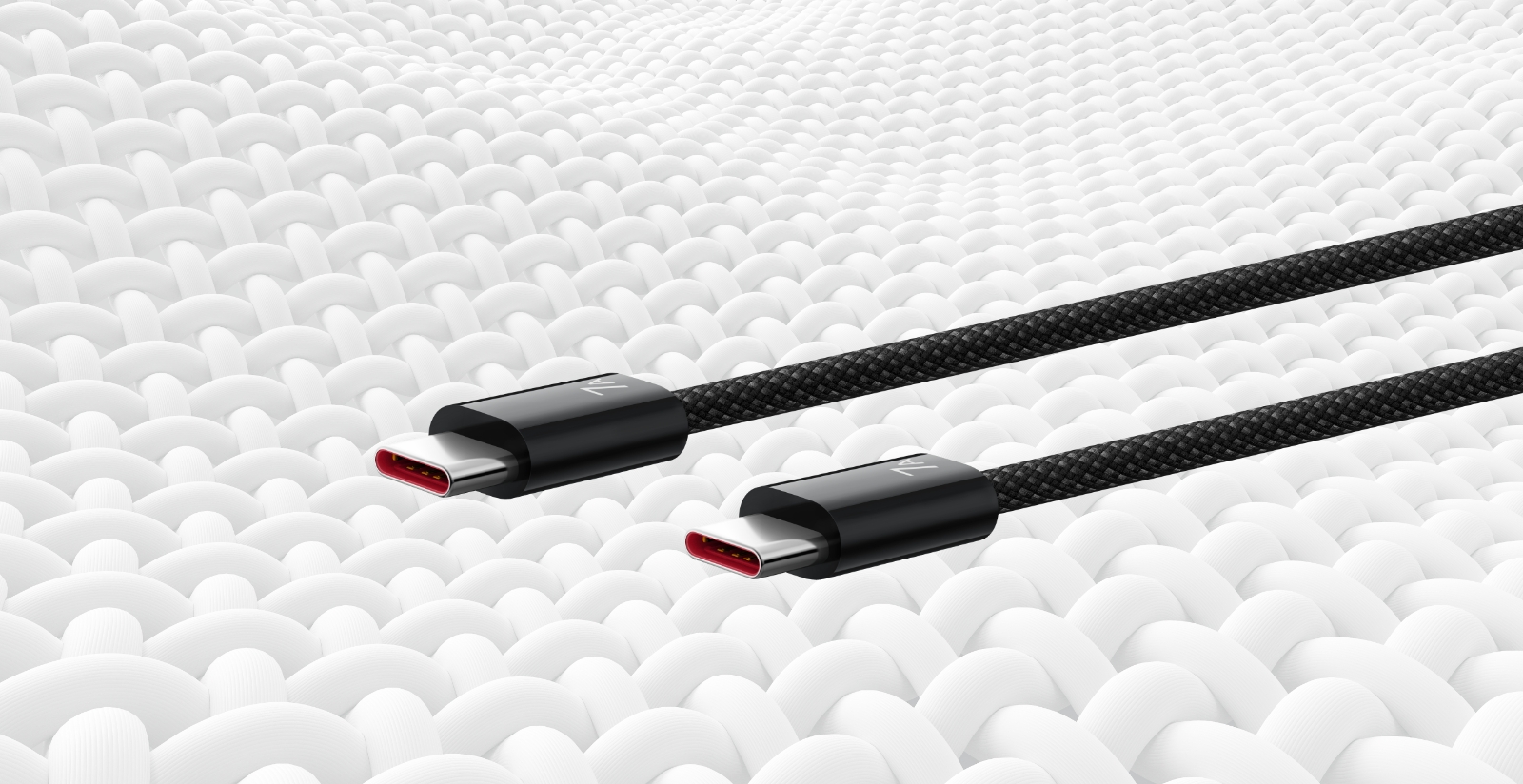 华为全能充多口充电器 （Max 100 W）高配 1.8 米高强度编织数据线