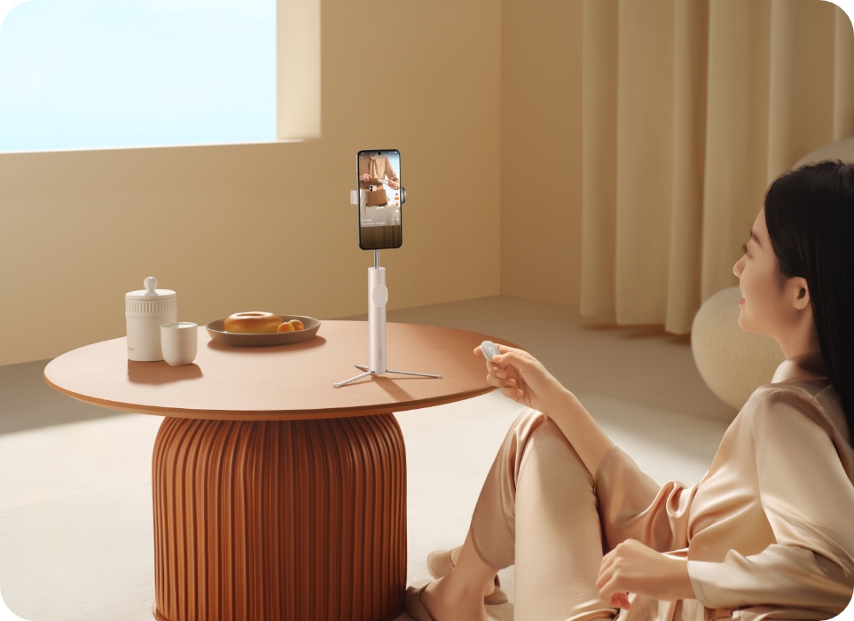 华为三脚架自拍杆（智能控制版）短视频模式
                    