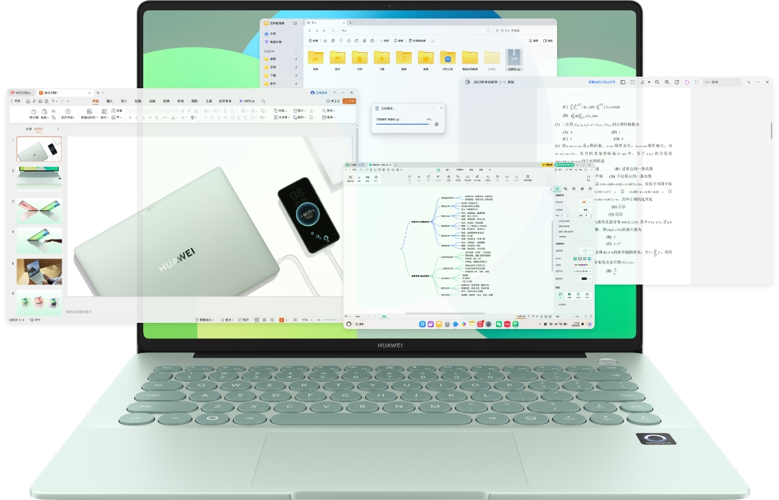 HUAWEI MateBook 14 芯片展示
