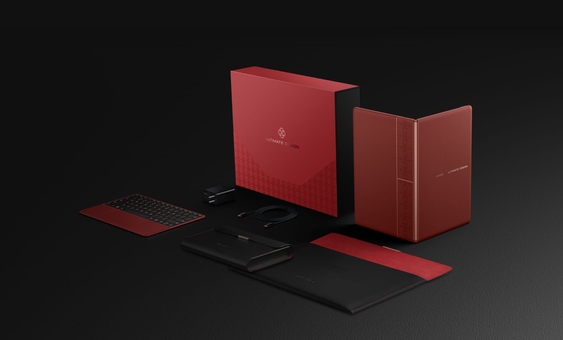 HUAWEI MateBook Fold 非凡大师随机附赠的配件