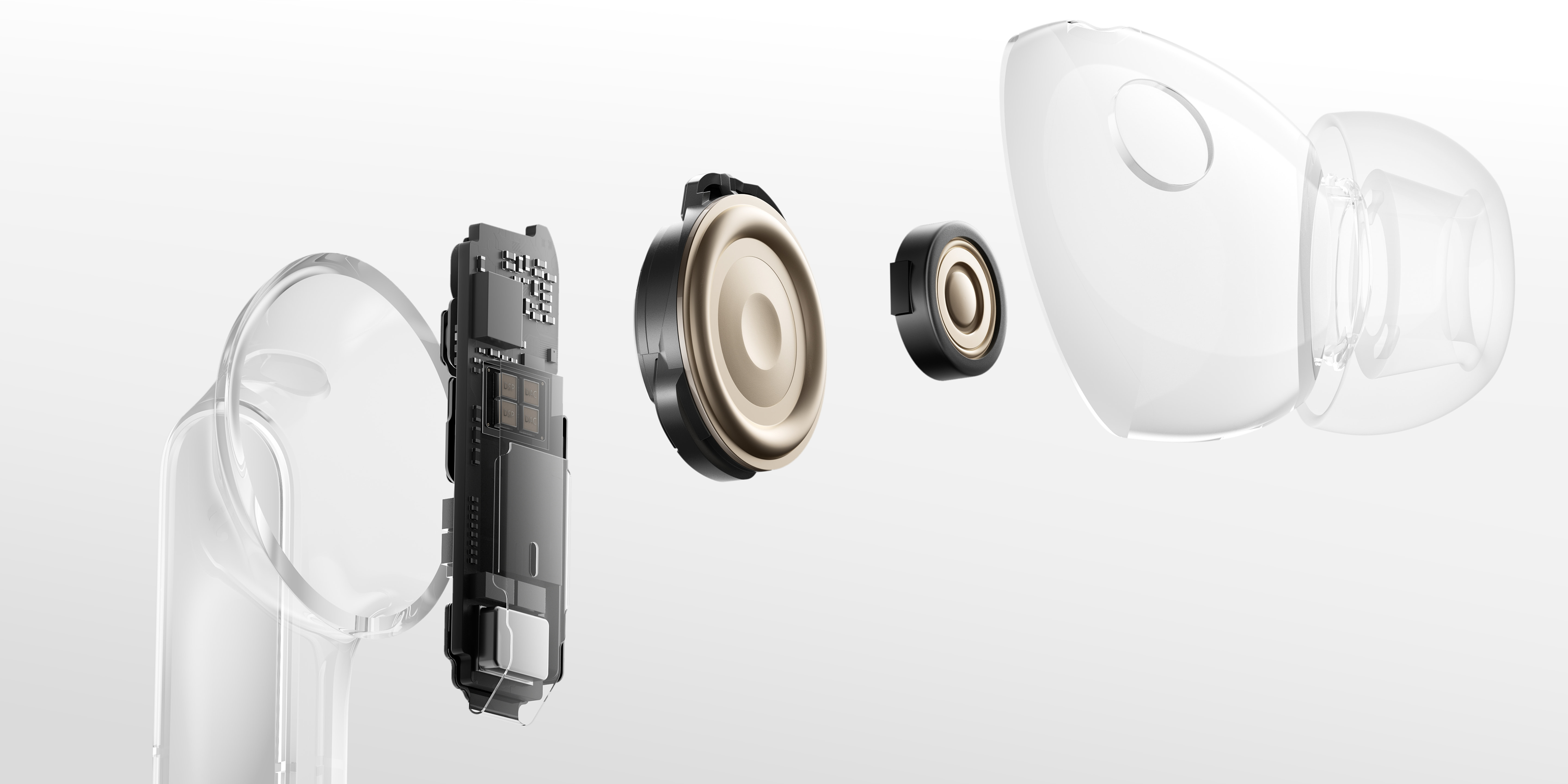 HUAWEI Freebuds Pro 5 双单元视频，展示双路独立驱动声学系统