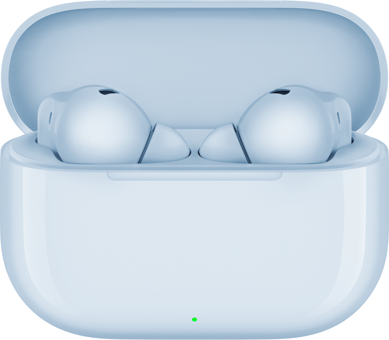 展示 HUAWEI FREEBUDS SE 4 ANC 的三款颜色 ID 和蓝色耳机盒