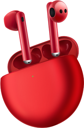 华为Freebuds 4E颜色蜜语红