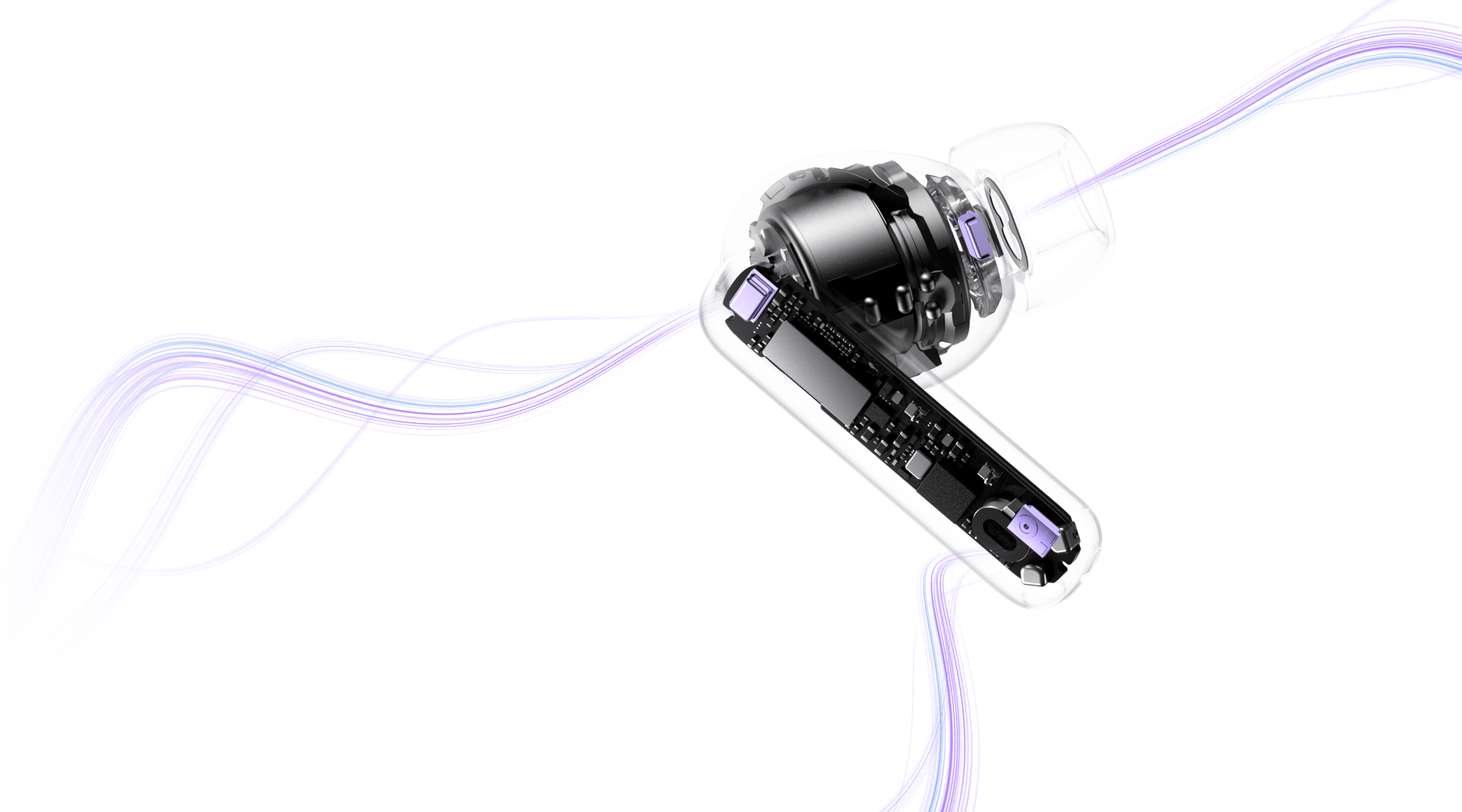 HUAWEI FreeBuds 6i 内外 3 麦克风