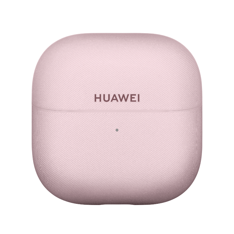 HUAWEI FreeClip 2 耳夹耳机冰莓紫耳机正面图，展示耳机的颜色