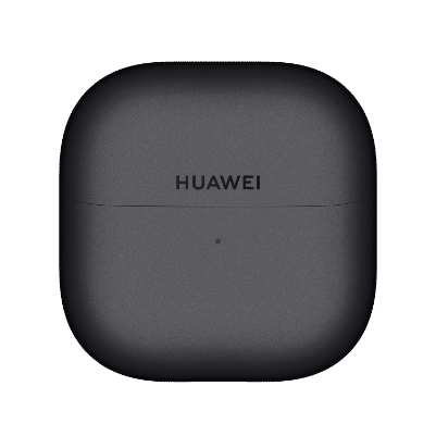 HUAWEI FreeClip 2 耳夹耳机摩登黑耳机正面图，展示耳机的颜色