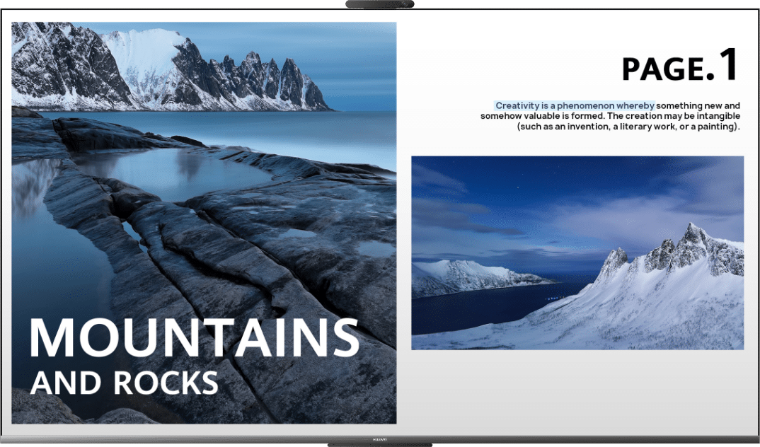 华为Vision智慧屏 3 超级终端