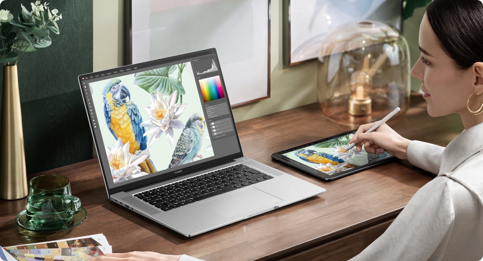 HUAWEI Share 与平板连接