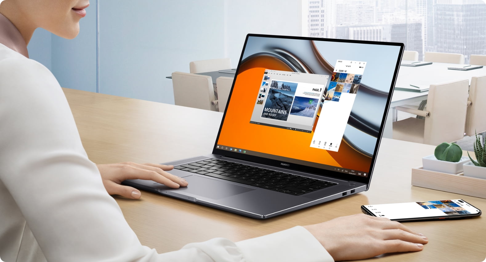 HUAWEI Share 与手机连接