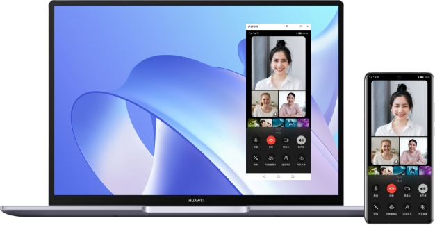 HUAWEI MateBook 14 amd 2021 视频通话