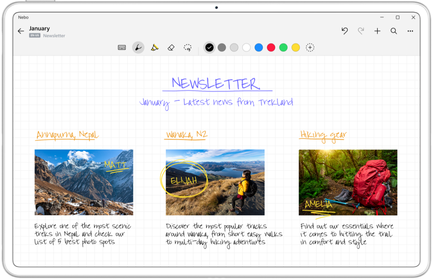 HUAWEI MateBook E 手写生态5