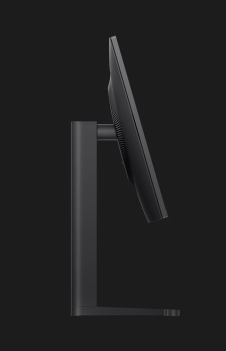 黑色 HUAWEI MateView GT 27 英寸侧视图