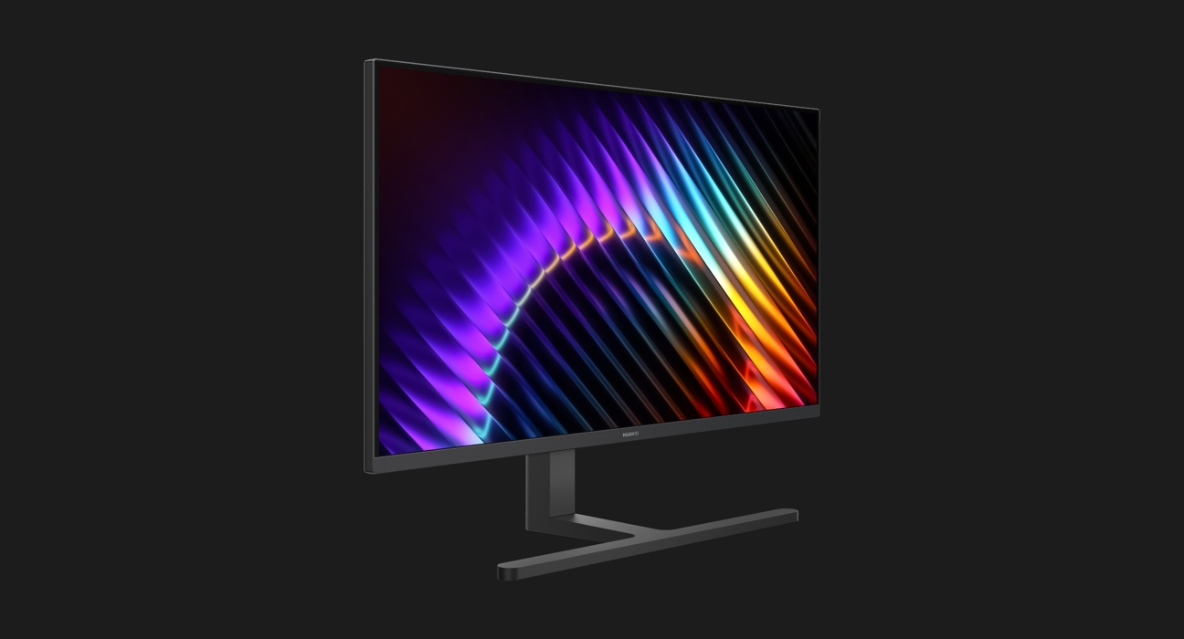 黑色 HUAWEI MateView GT 27 英寸屏幕视图