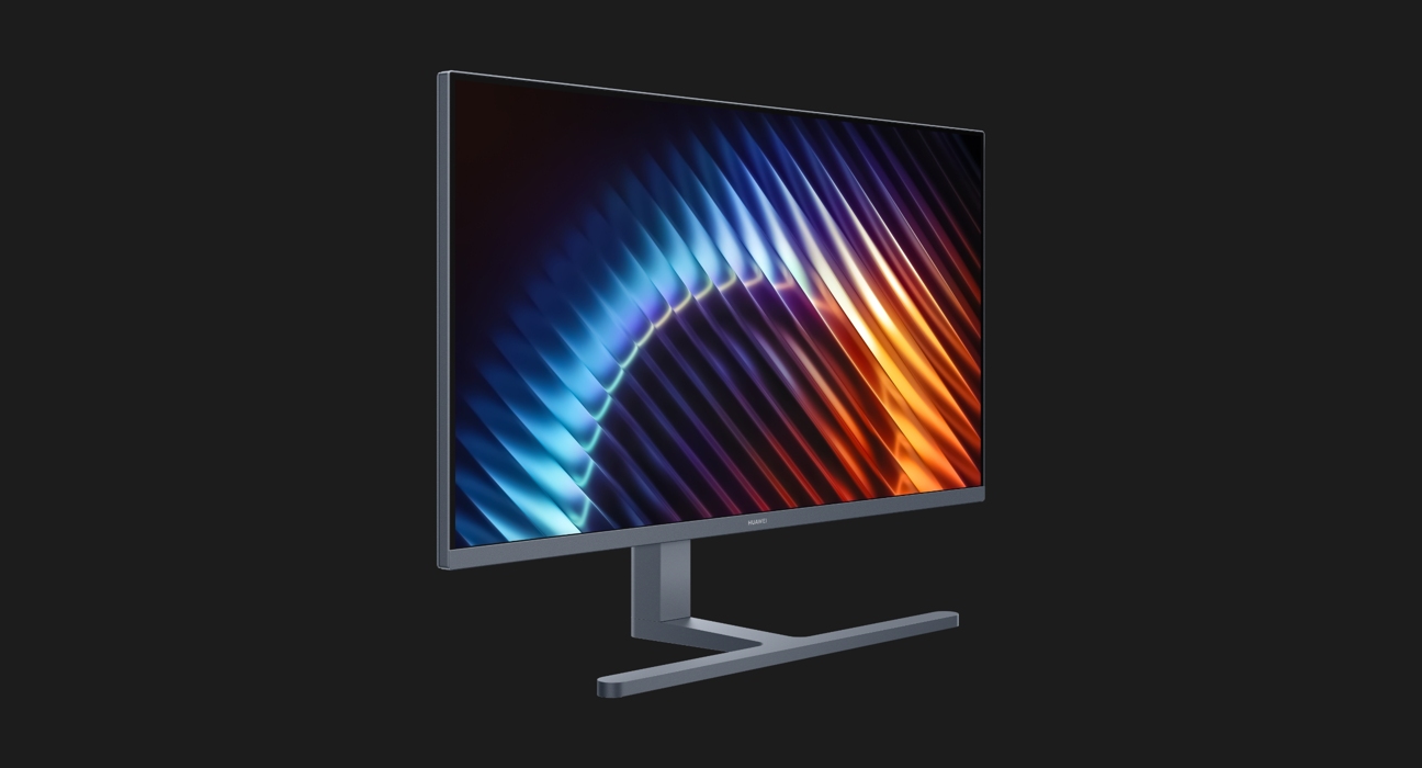 蓝色 HUAWEI MateView GT 27 英寸屏幕视图
