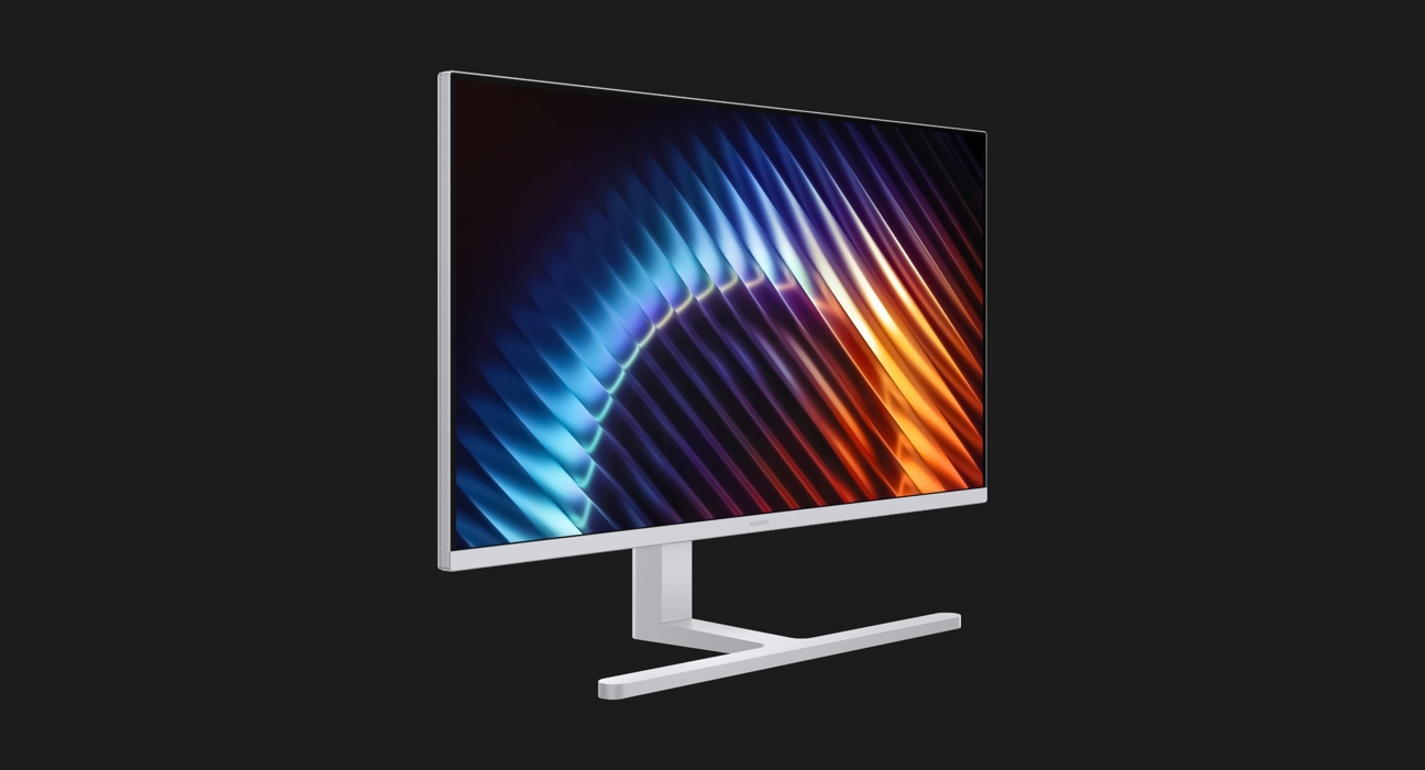 白色 HUAWEI MateView GT 27 英寸屏幕视图