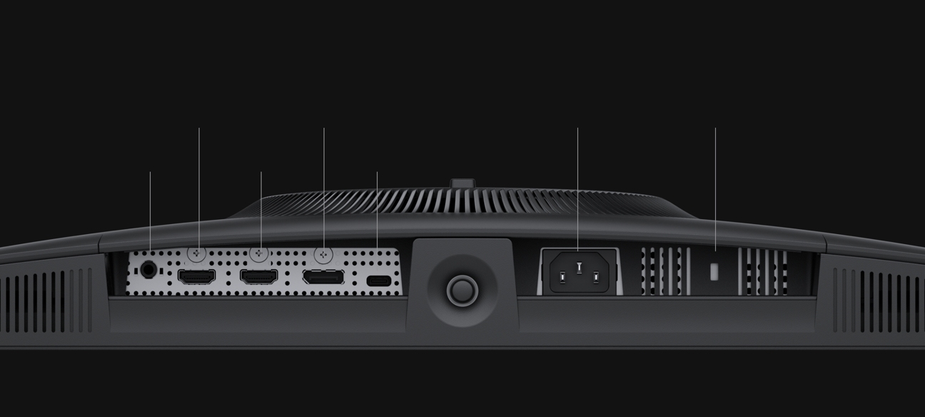 HUAWEI MateView GT 27 英寸丰富接口展示