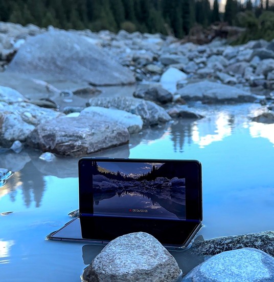 HUAWEI Mate X5 悬停延时摄影