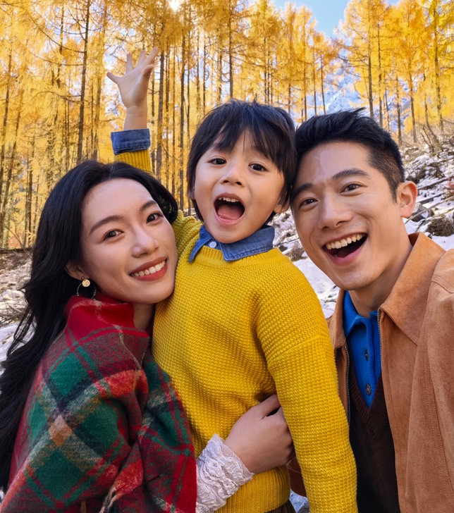 HUAWEI Mate X7 后置自拍样张