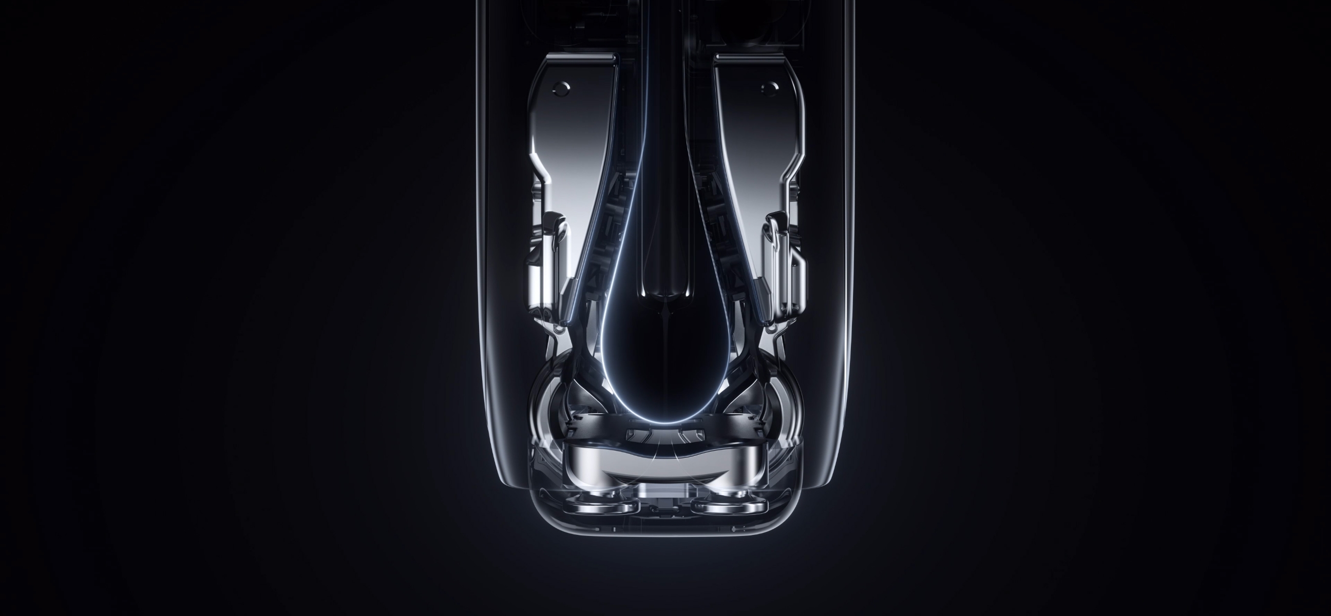 HUAWEI Mate X7 铰链透视图