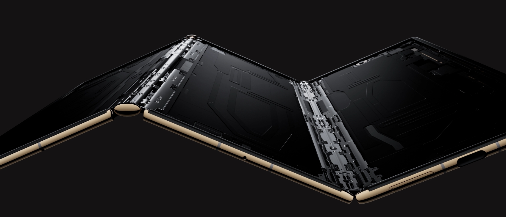Unlike traditional smartphones, the Mate XT’s screen is more exposed to potential damage when folded.
