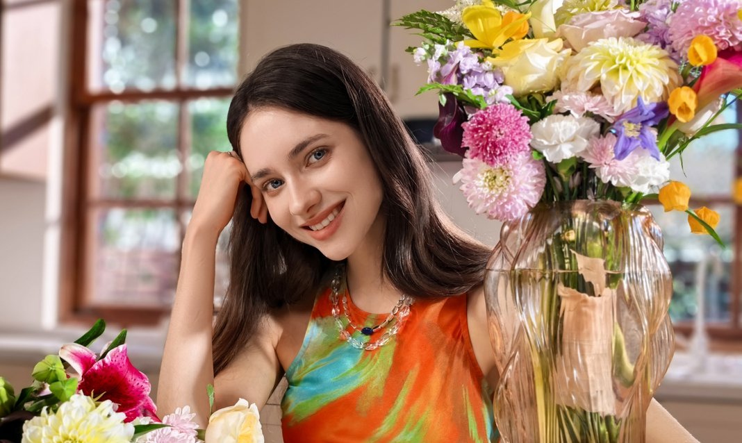 HUAWEI Mate XTs 非凡大师 人像样张，一位女性人像照片